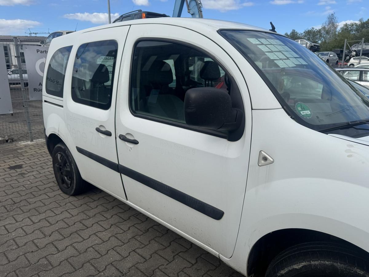 Renault Kangoo 2 original T&uuml;r vorn rechts Wei&szlig; Rohbau Bj.2008